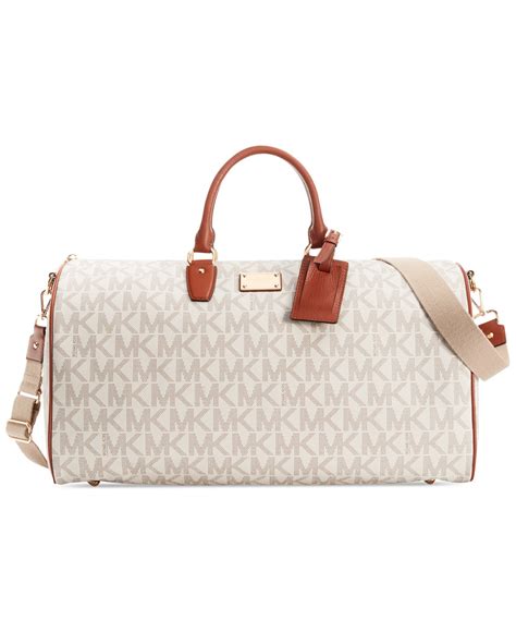 michael kors womens travel gear|michael kors overnight weekender bag.